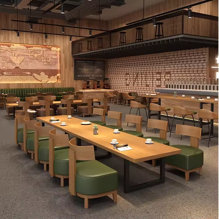 restaurant furniture chair coffee table dining table restaurant sofa popular restaurant furniture foshan supply