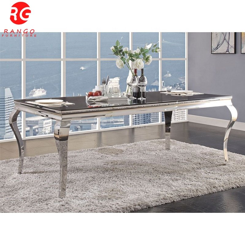 Gold 10 seater marble dining table dinette sets dining table and 10 chairs