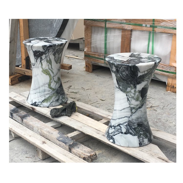 SHIHUI Customized Irregular Cold Emerald Green Luxury Marble Modern Dining Coffee Table for House Living Room