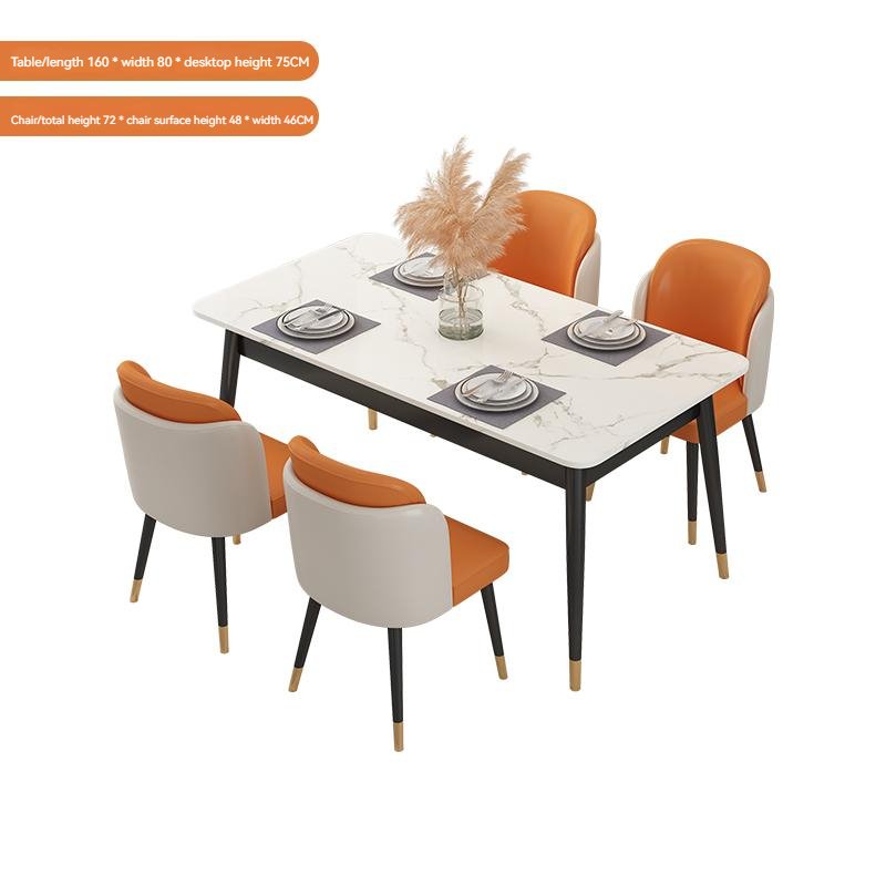 dinning table decoration stone furniture commercial kitchen table modern marble dining table