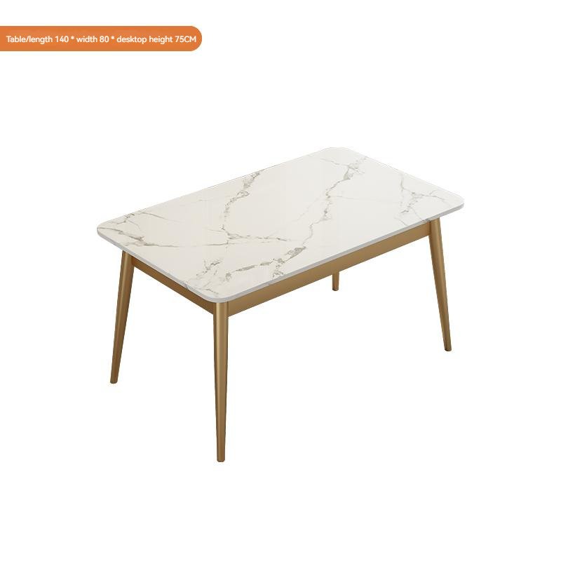 dinning table decoration stone furniture commercial kitchen table modern marble dining table