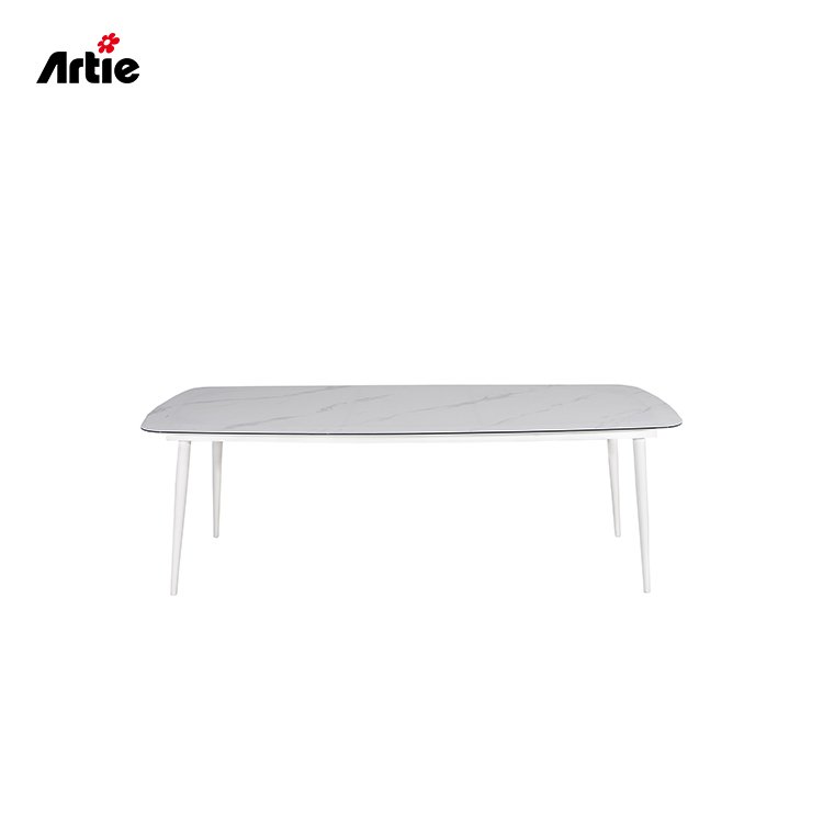 Artie Luxury Rattan Patio Furniture Garden Dining Table Set 4-6 people Restaurant Furniture Outdoor Dining Set