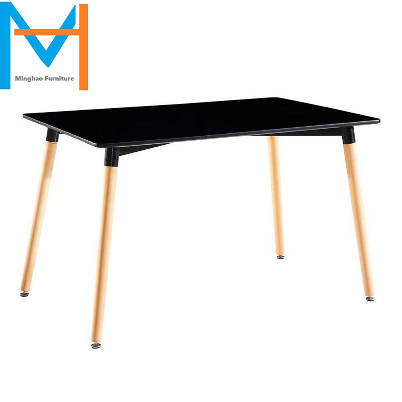Nordic Wood Leg Home Bar modern 10 seater dinning table dining table set 6 chairs