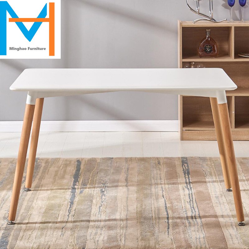 Nordic Wood Leg Home Bar modern 10 seater dinning table dining table set 6 chairs