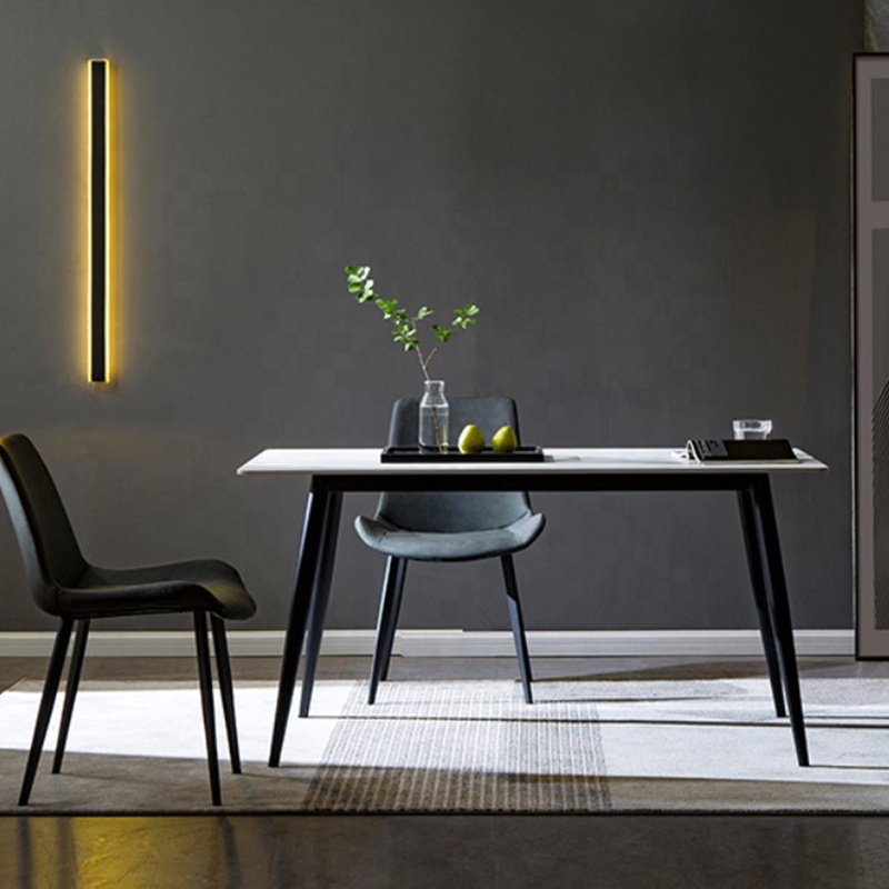 Dining Table Set and Chair Combination Coffee Table Factory Wholesale Scandinavian Marble Dining Room Furniture Home Furniture