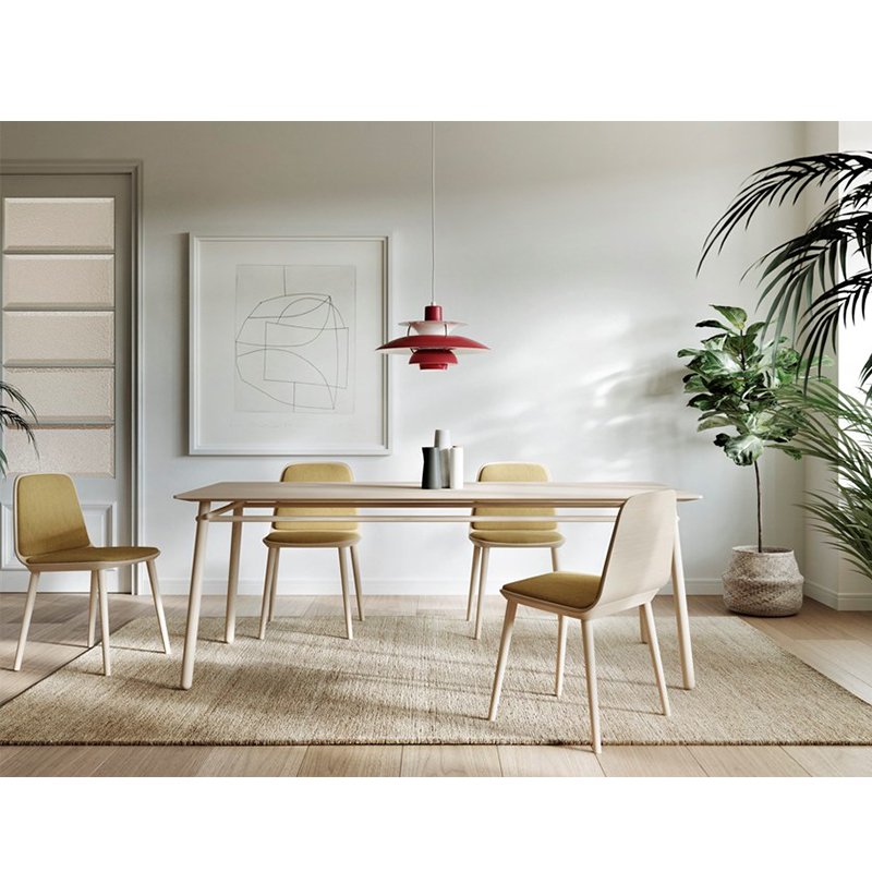 Hendry Bespoke sedie chairs for dinner room marble dining table fabricas chairs nordic table wood chairs