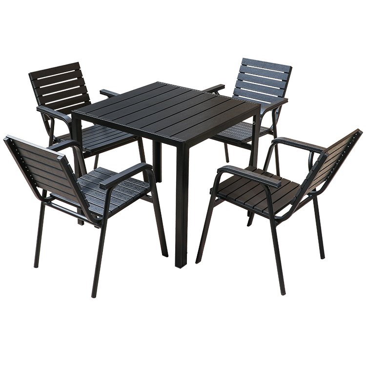 Cheap Outdoor Furniture Dining Set Backyard Outdoor Restaurant Chairs And Tables