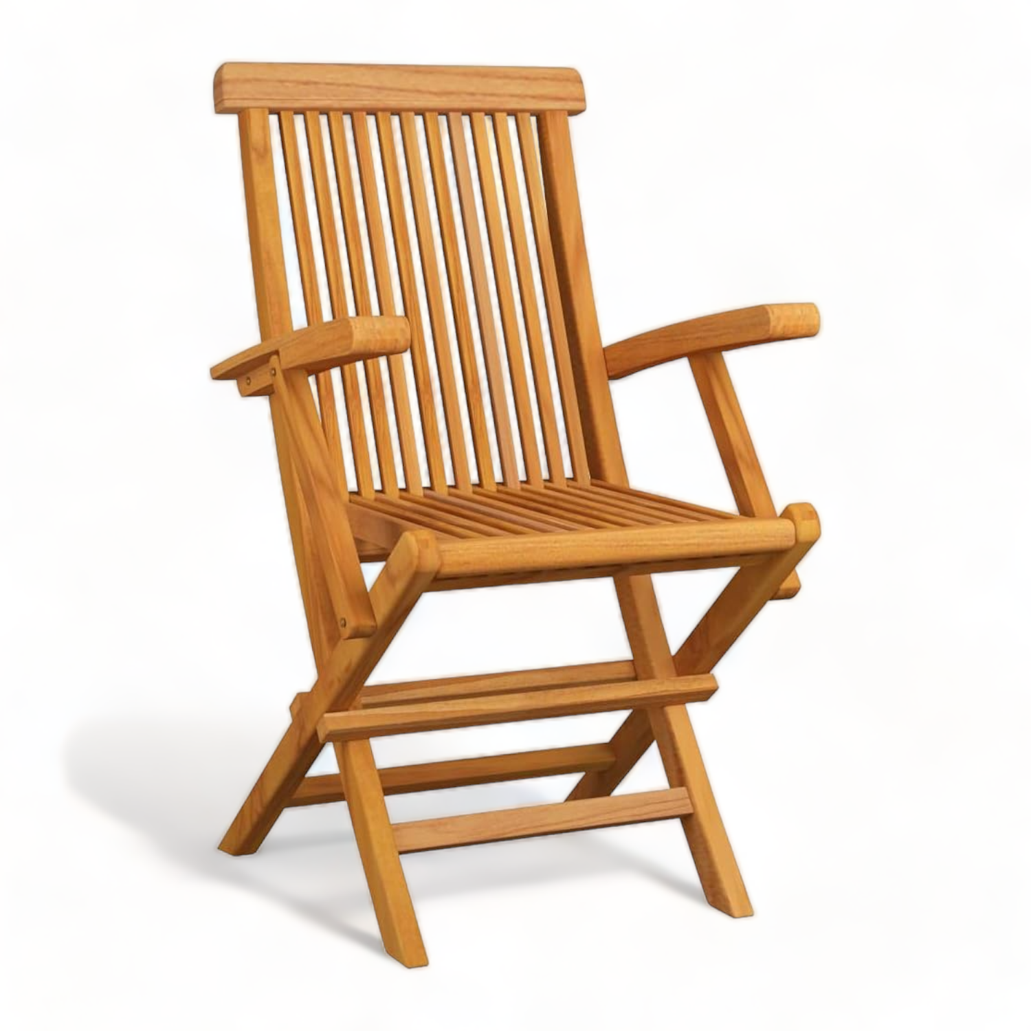 Solid Teak Wood Outdoor Dining Table Chair Set Modern Design Folding Patio Furniture Restaurant Hotel Kitchen Garden Hall Use