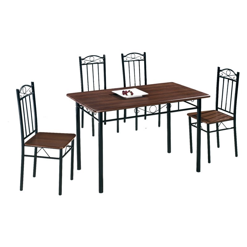 Simple style complete set of dining tables and chairs restaurant Set table and chair