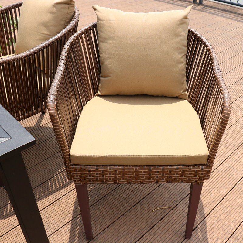 garden chair and table outdoor rattan furniture chairs and table for outdoor garden dining set