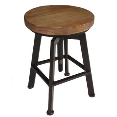Experimental stool laboratory chair mobile phone store business hall iron round stool makeup and hair salon work stool