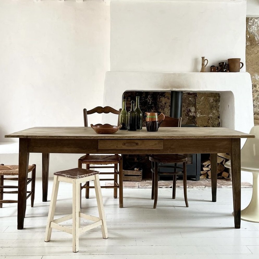 High Quality Modern Popular Dining Room Dinner Table Classic Wood Dining Table Sets Walnut Wood Slab