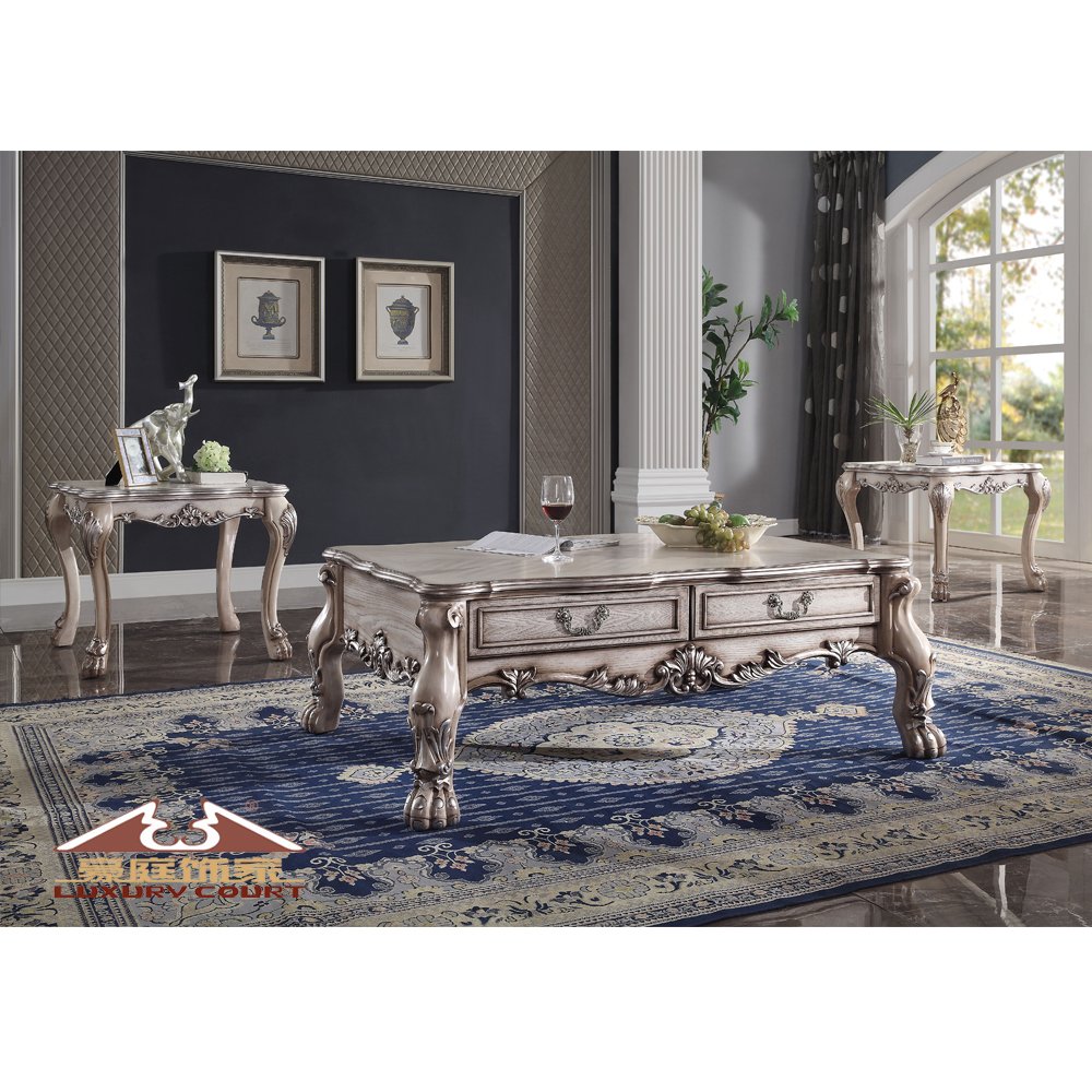 Longhao Classic Luxury Home Furniture Dinner Dining Room Dinning Table Set Dining Table and Chairs