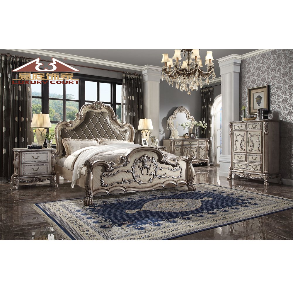 Longhao Classic Luxury Home Furniture Dinner Dining Room Dinning Table Set Dining Table and Chairs