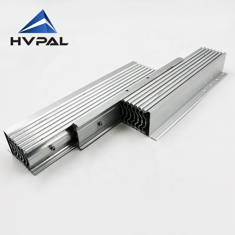 Multi Section Furniture Hardware Accessories Heavy Duty Extension Aluminum Alloy Dining Table Slide Mechanism For Dining Table