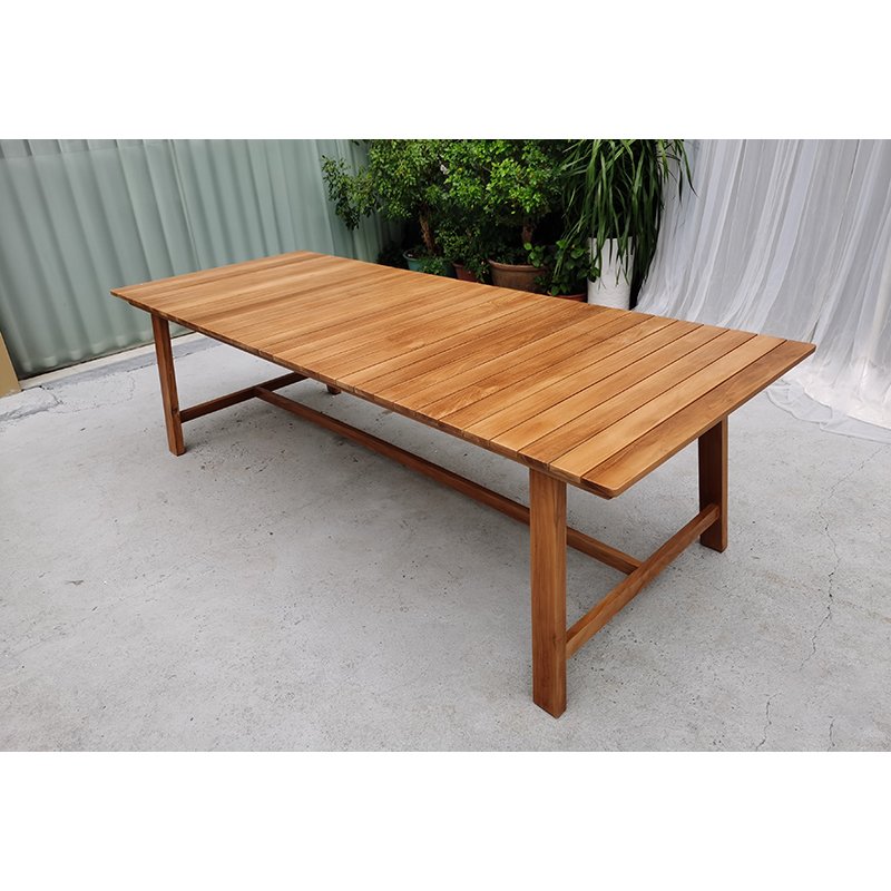 Classic style PE rattan aluminum waterproof outside patio lounge furniture outdoor gardenm dining set