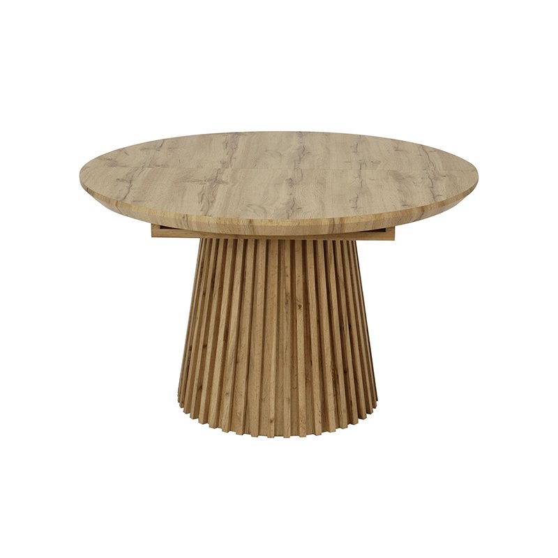 Dining Tables Extension Table MDF Legs With Wood Veneer Home Furniture For Home Living Room & Kitchen Use Modern SDT4003