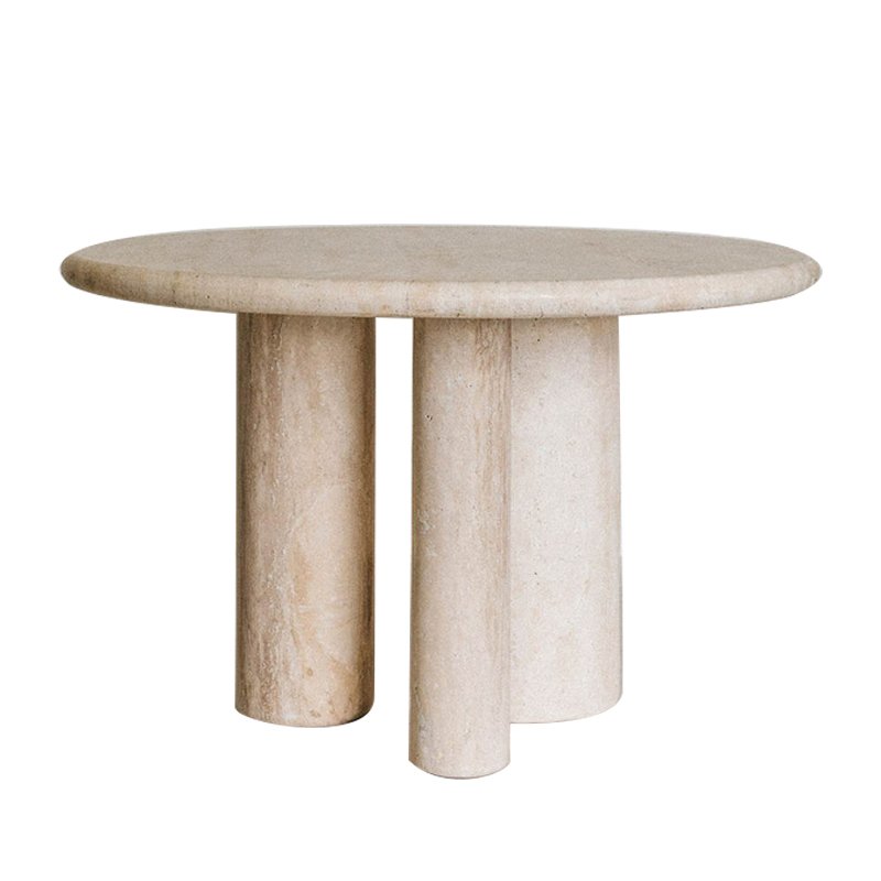 2023 New Modern Home Furniture Dinning Room Set Small Dining Table Set 4 Chairs Round Marble Dining Table