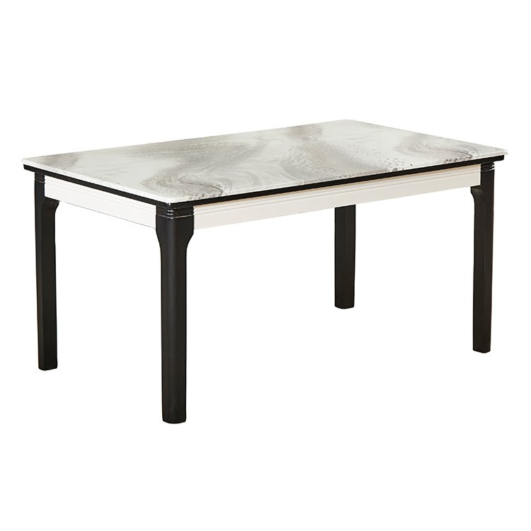 Hot selling Modern style restaurant furniture coffee shop dining table family dining table set