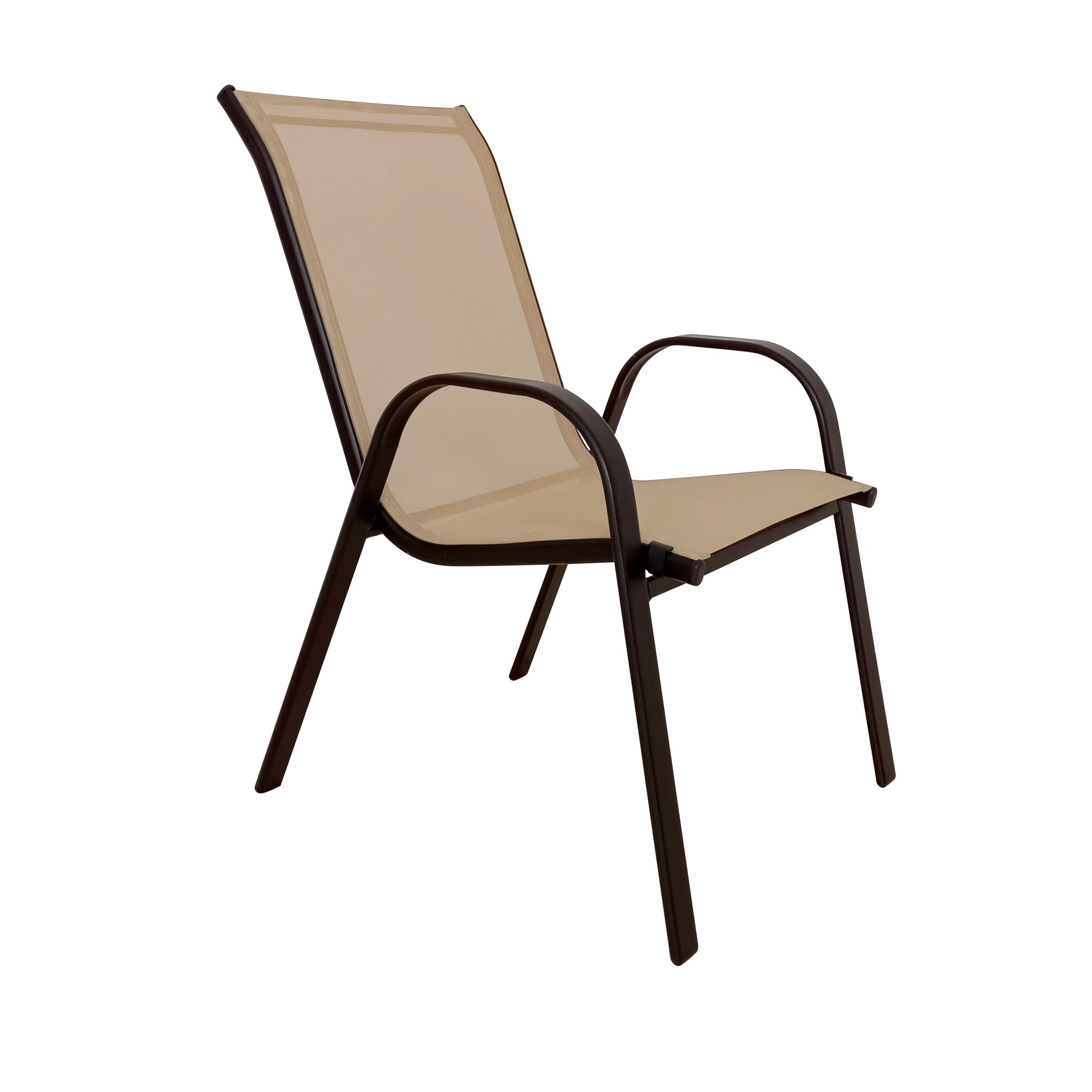 Promotion Outdoor Patio Dining Table And 6 Stackable Chairs Furniture Set With Umbrella