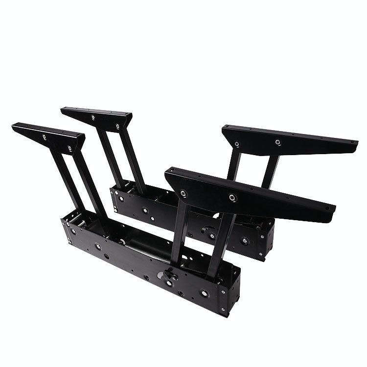 Furniture butterfly convertible coffee table to dining table extendable adjustable lift top coffee table fitting mechanism