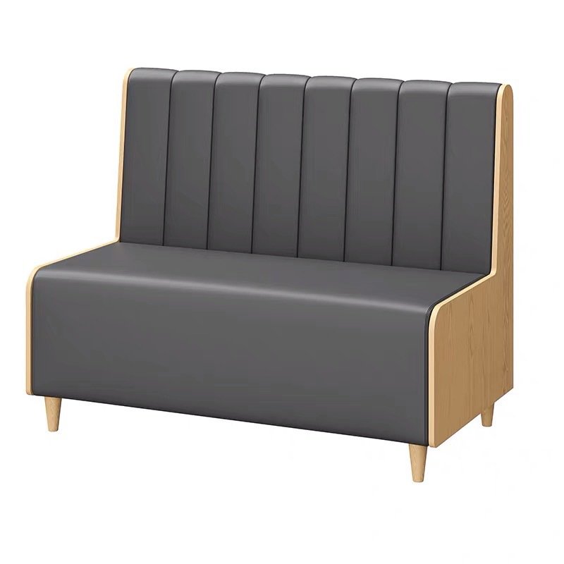 Commercial Furniture Restaurant Hotel Use Wooden Booth Sofa Seating Sets Fast Food Restaurant Dining Table And Chairs Sets