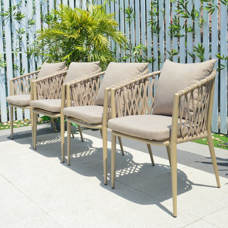 Dining Table Set Furniture Modern Room Sets Outdoor Furniture Garden table and Chairs Rattan Furniture
