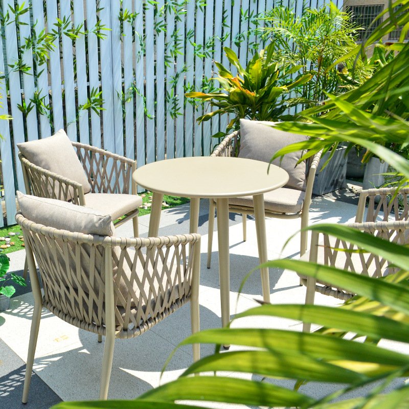 Dining Table Set Furniture Modern Room Sets Outdoor Furniture Garden table and Chairs Rattan Furniture