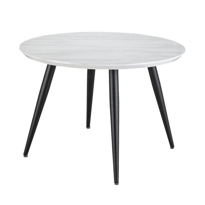 European Design Modern metal legs Contemporary restaurant MDF top Dining Table