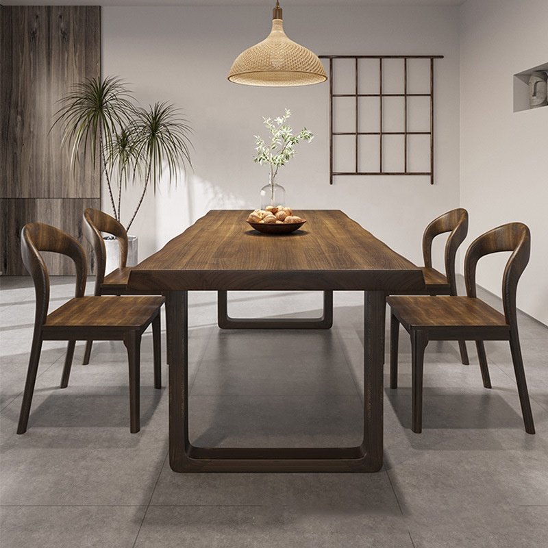 Commercial Restaurant Furniture Wooden Dining Tables Modern Dining Table Sets mesas y sillas para restaurante