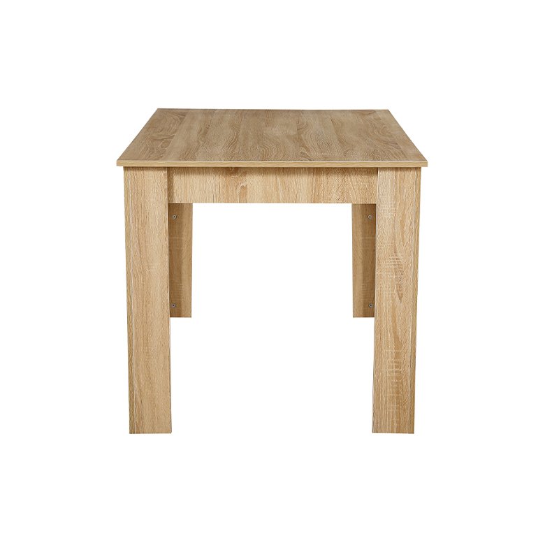 2363 square dining table design melamine surface top restaurant table 4 chairs living room furniture White,Oak Customized PANEL