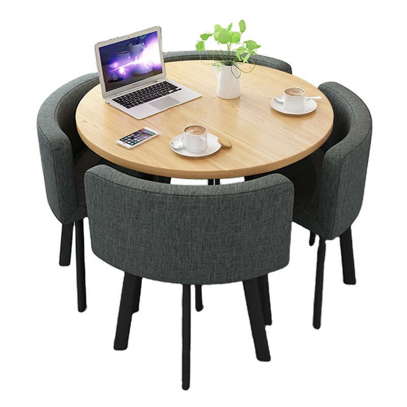 Modern Design Elegant Glass Table And Chrome Legs Dining Room Set Dining Tables For Cafe Shop