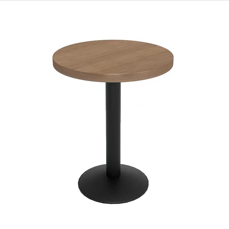 Commercial Dining tables and chairs furniture Genuine Leather U Shape Booth Bench Seating Solid Wood Restaurant furniture Sets