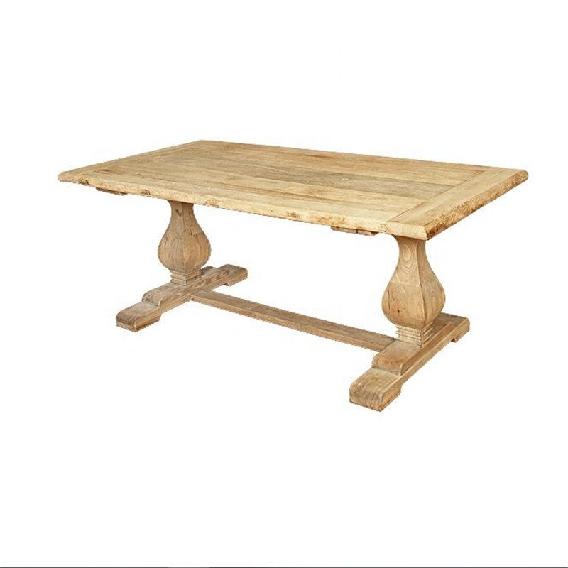 Top selling antique rectangular dining room eight seaters wood dining table