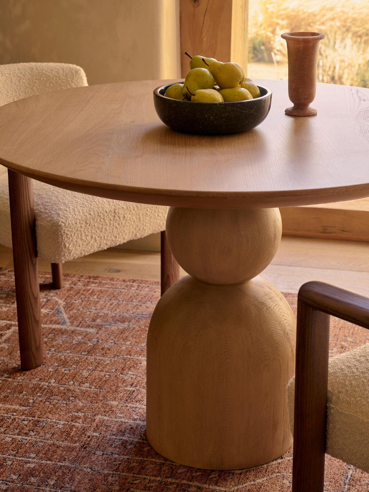Indian Abstract Dining Table 100% Premium Solid Teak Wood for Dining Room Home Furniture