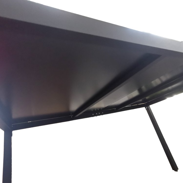 Modern Metal Dining Table Set Garden Patio Balcony Courtyard School Apartment Workshop Warehouse Park-Cheap Modern Furniture