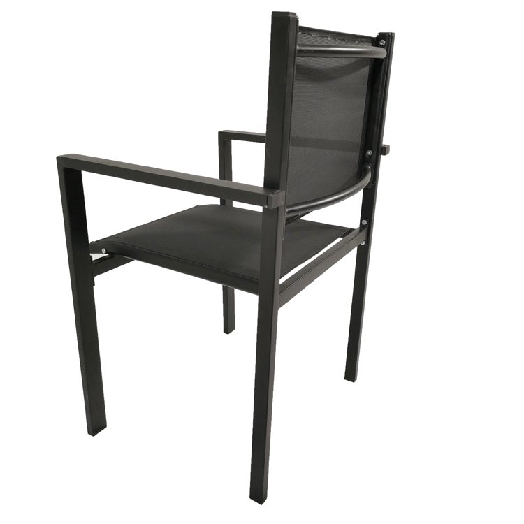 Modern Metal Dining Table Set Garden Patio Balcony Courtyard School Apartment Workshop Warehouse Park-Cheap Modern Furniture