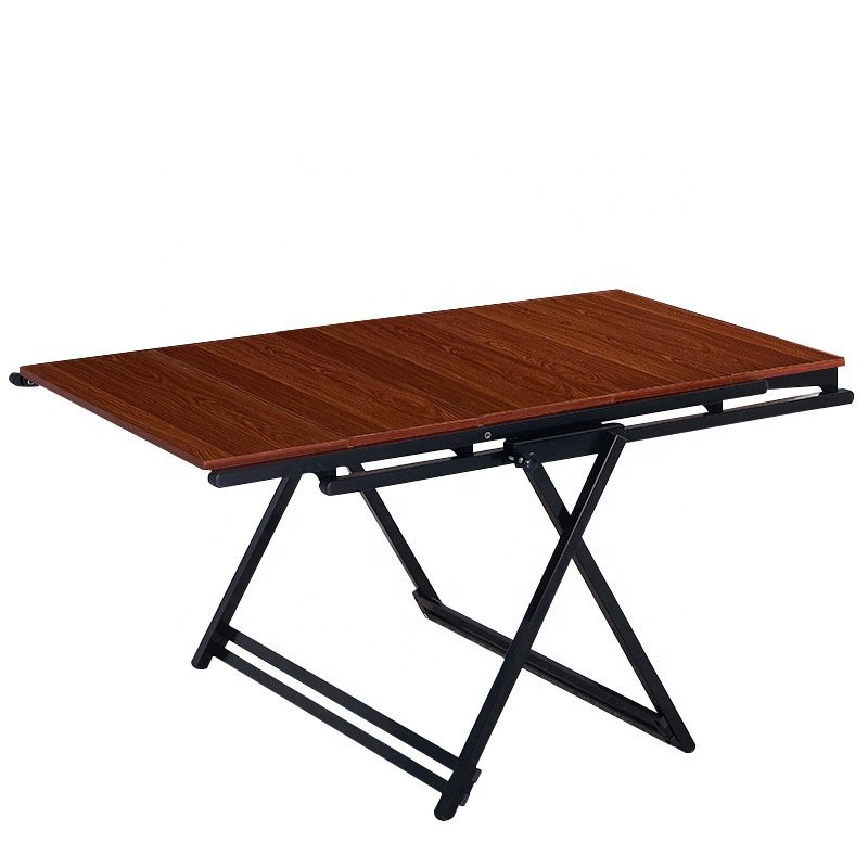 Simple Multi-Use Rack Removable Extendable Tables Folding Dining Table