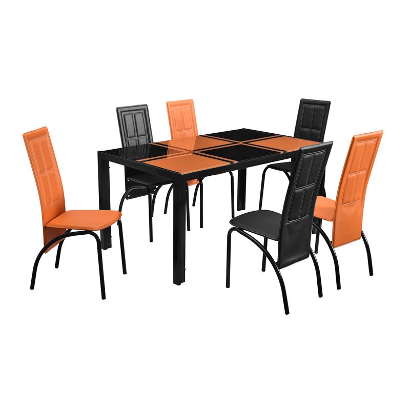 High quality family kitchen dinette dinning room dining tables for small spaces rectangle dining room set