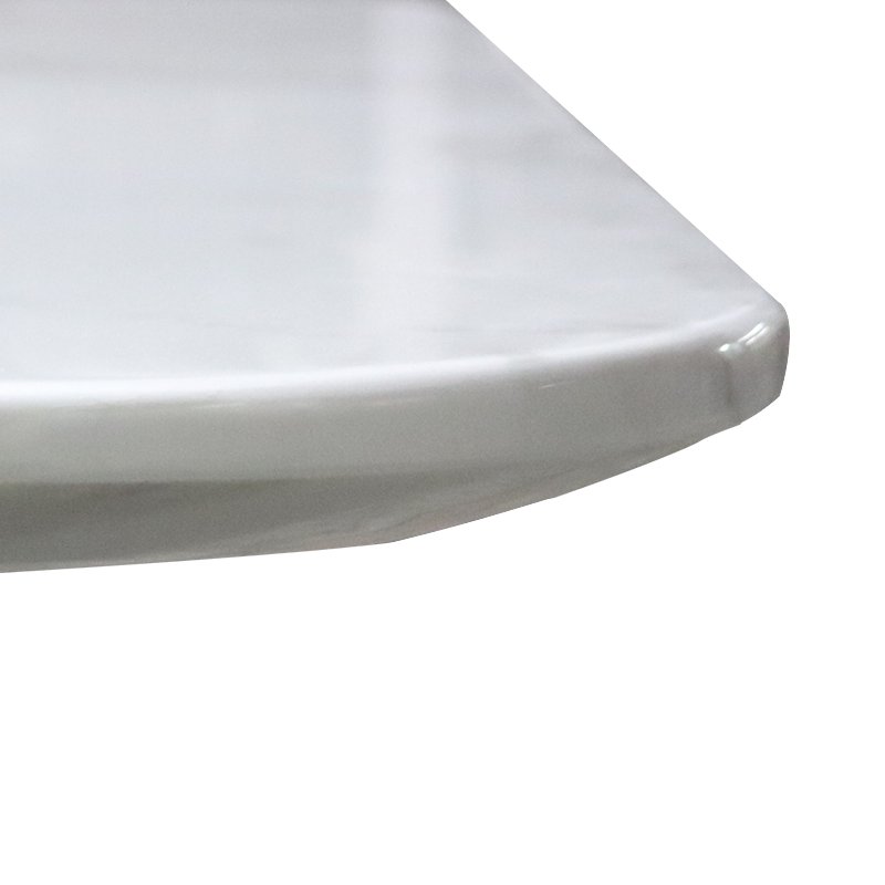 Nordic Light Luxury Dining Table Rectangular Mesa Legs 6 Seater Stainless Steel Marble Table Top For Dining room Hotel