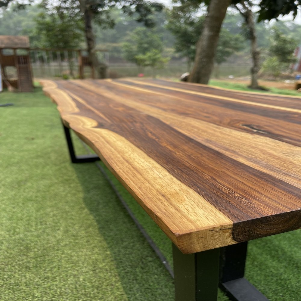 outdoor Teak table top indoor Acacia kitchen worktop