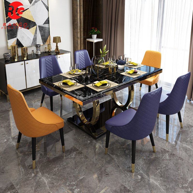 2022 wohnzimmer tisch small marble foldable dining tables and chairs for restaurant dining table