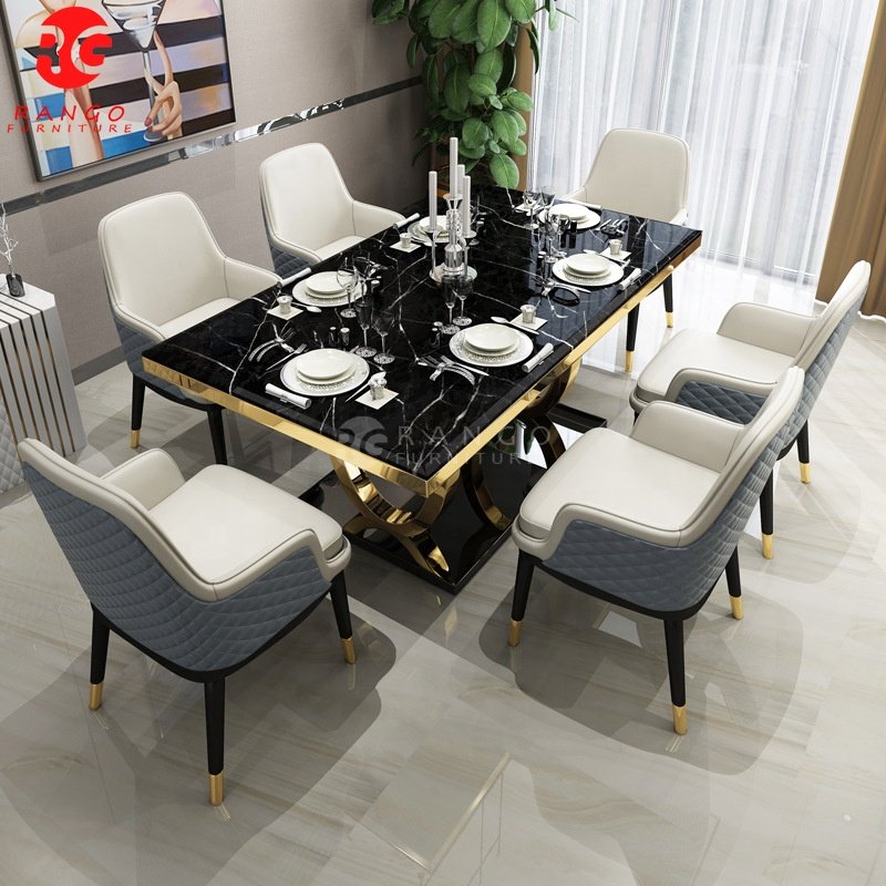2022 wohnzimmer tisch small marble foldable dining tables and chairs for restaurant dining table