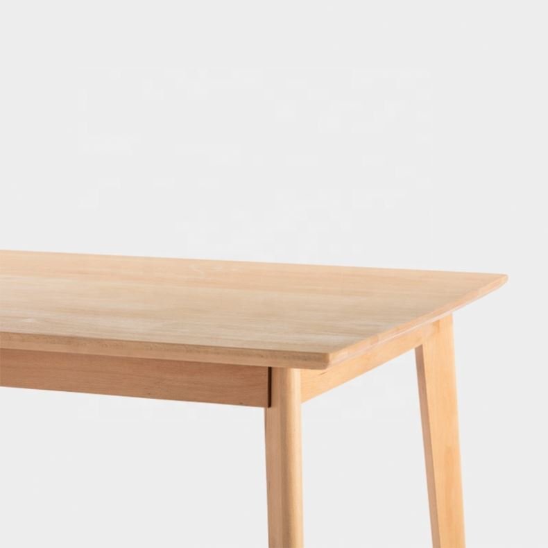 Dinning table Modern home long square wooden living room dining table