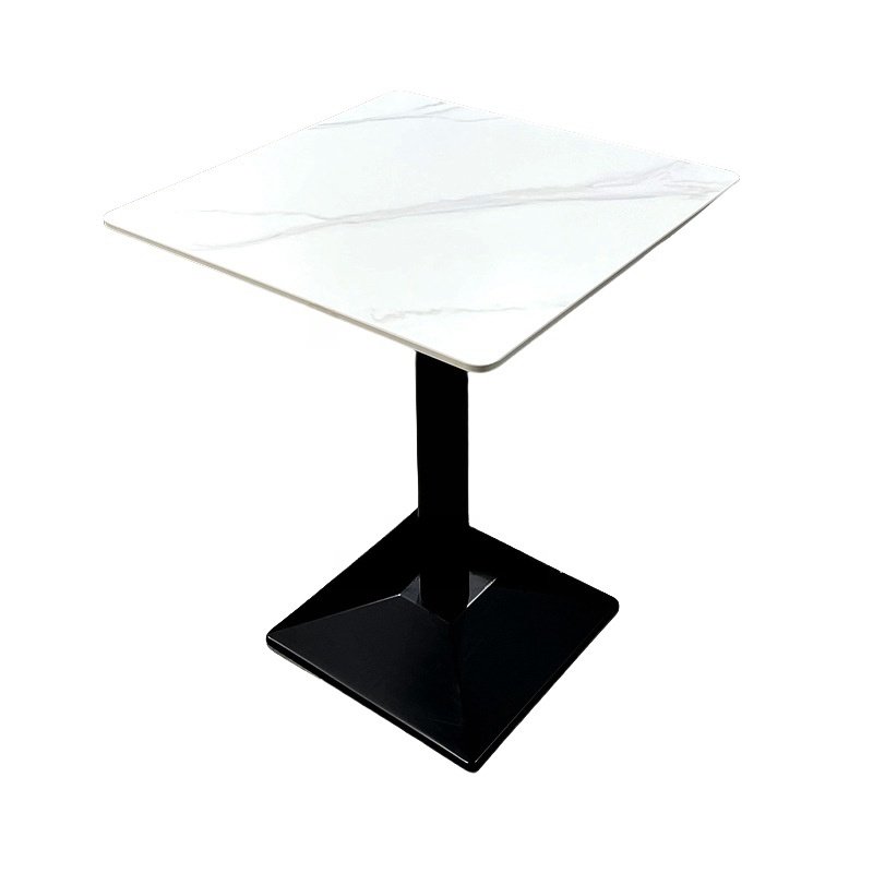 Western Restaurant Hot Pot Canteen Rock Plate Dining Table Chair Combination Milk Tea Snack Restaurant Fast Food Malatang Table