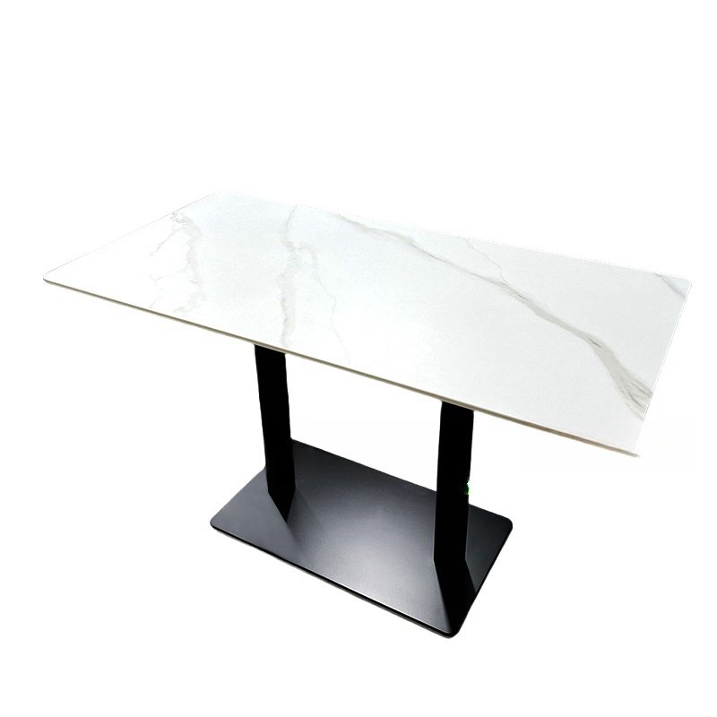 Western Restaurant Hot Pot Canteen Rock Plate Dining Table Chair Combination Milk Tea Snack Restaurant Fast Food Malatang Table