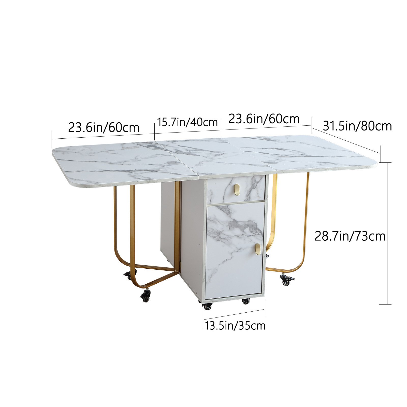 Hot-Selling Sofa Small Side Table Slate Metal Rectangular Hotel Living Room Furniture Storage Foldable Dining Table Small Table