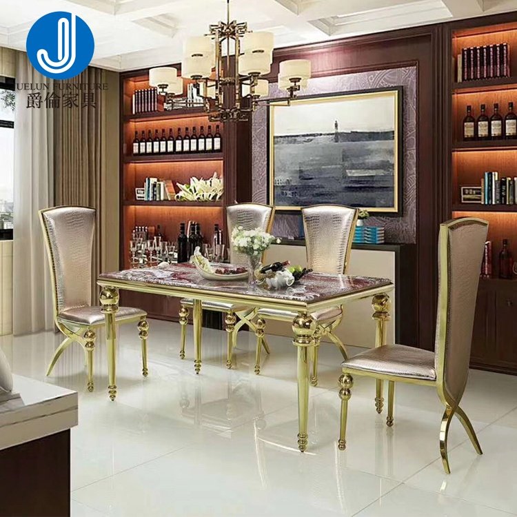 Foshan chinese antique table home furniture table formal dining table set