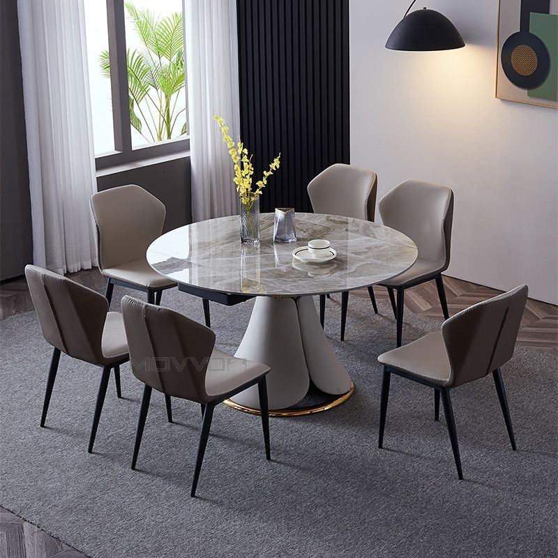 Dining Table Living Room Furniture Woid Oval Set 12 Seater Placement Mats for 4 And Chair Extendable Round 6 Dining Table