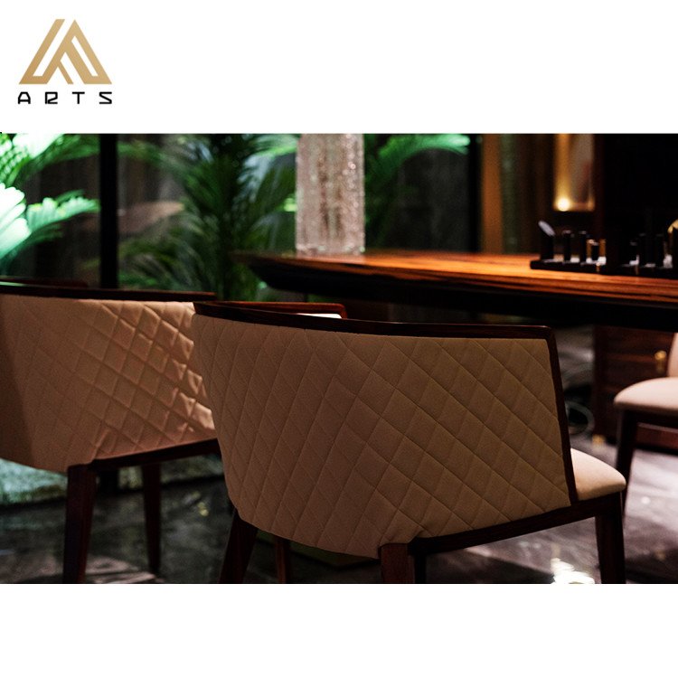 Unique designed Italian modern dining room furniture luxury designed nature marble Italy genuine leather round dining tables